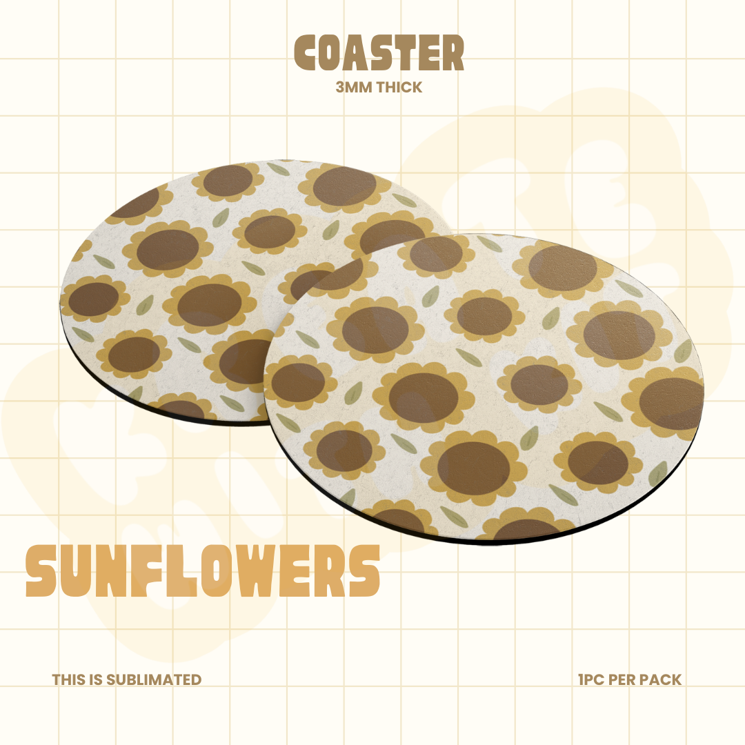 Coaster - Sunflowers