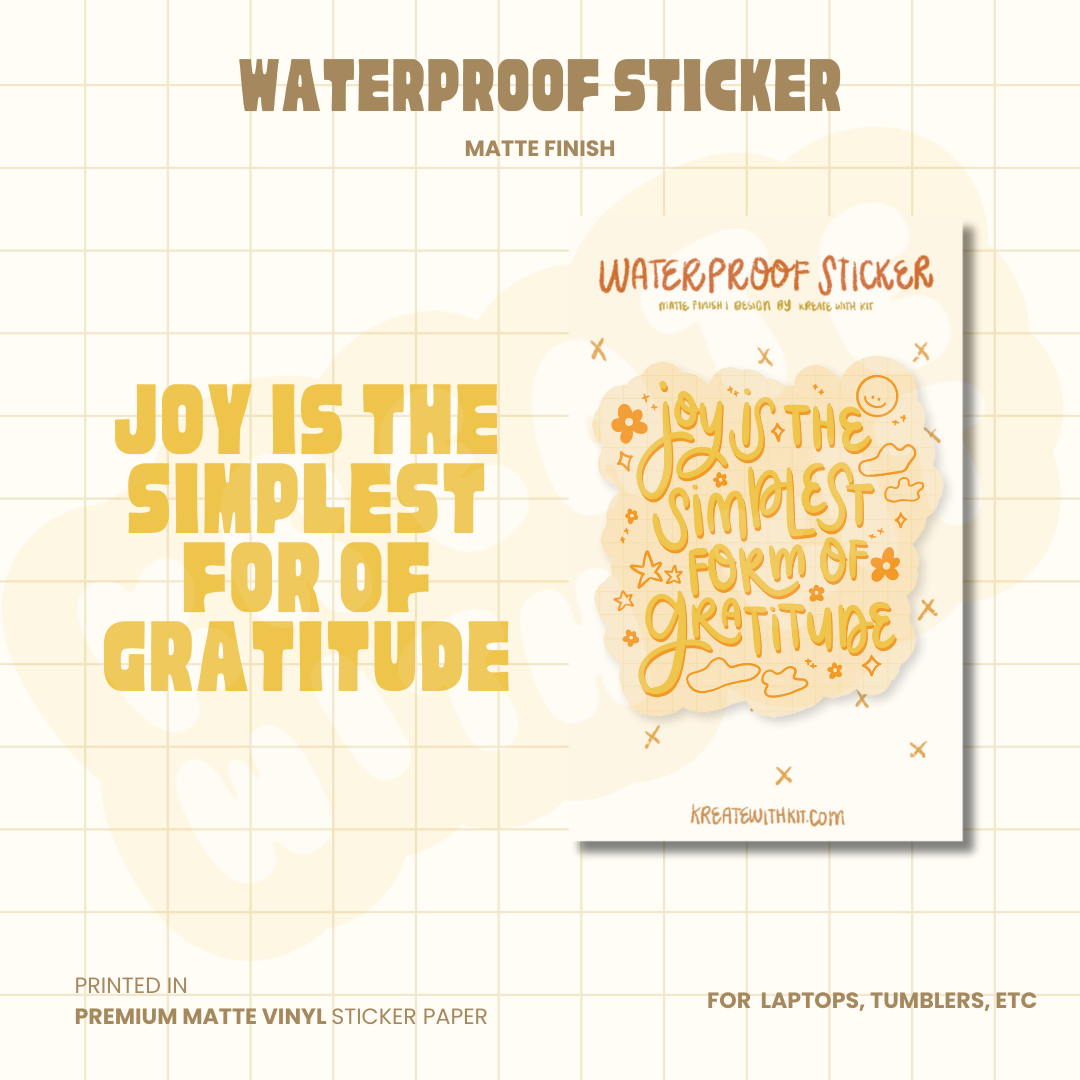 May 2025 - Waterproof Sticker Collection