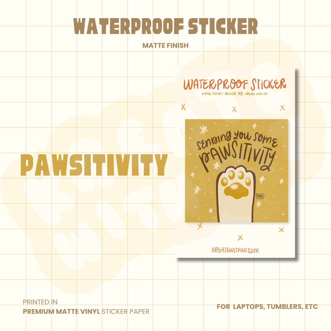 May 2025 - Waterproof Sticker Collection