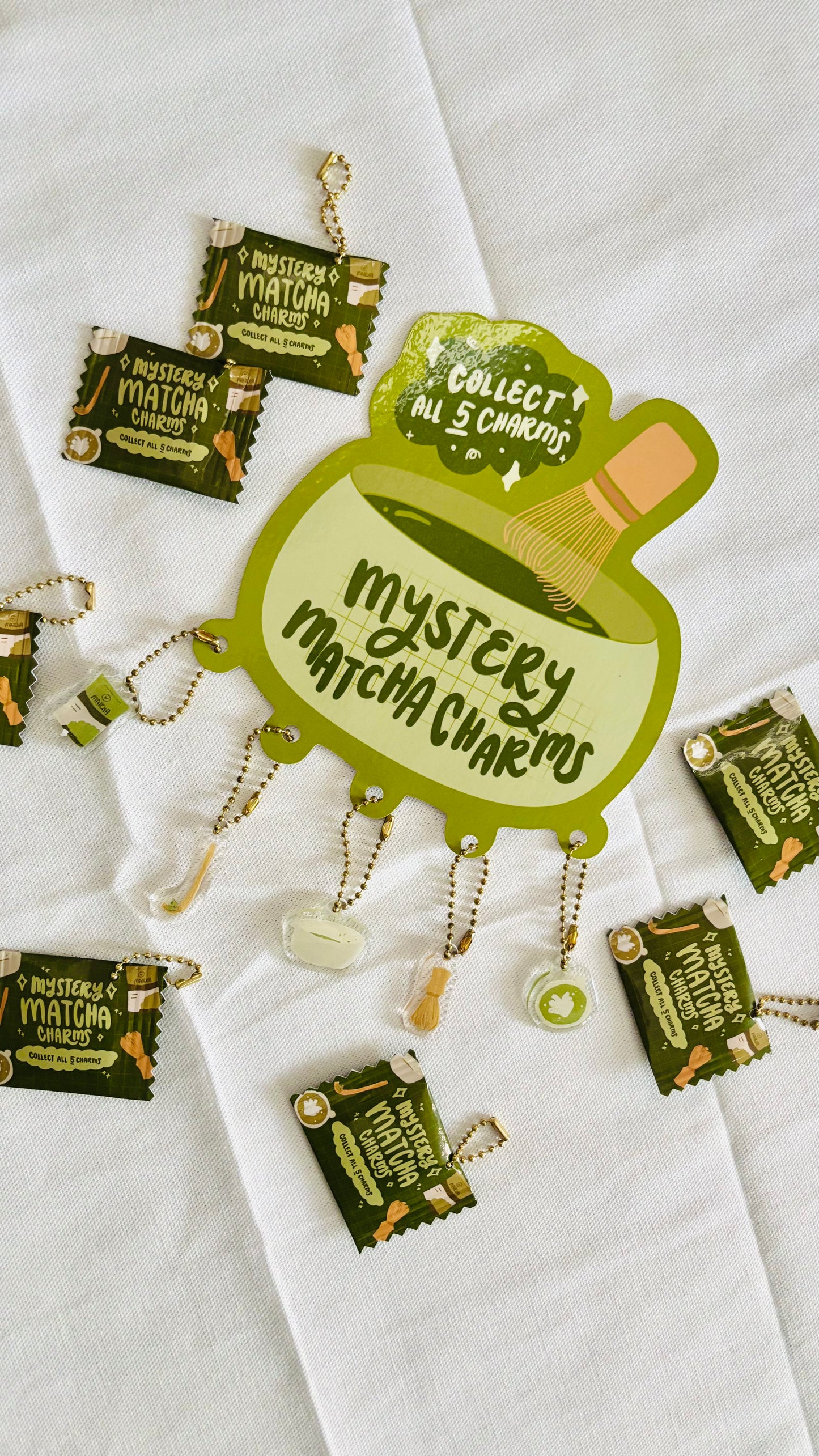 Mystery Matcha Charms