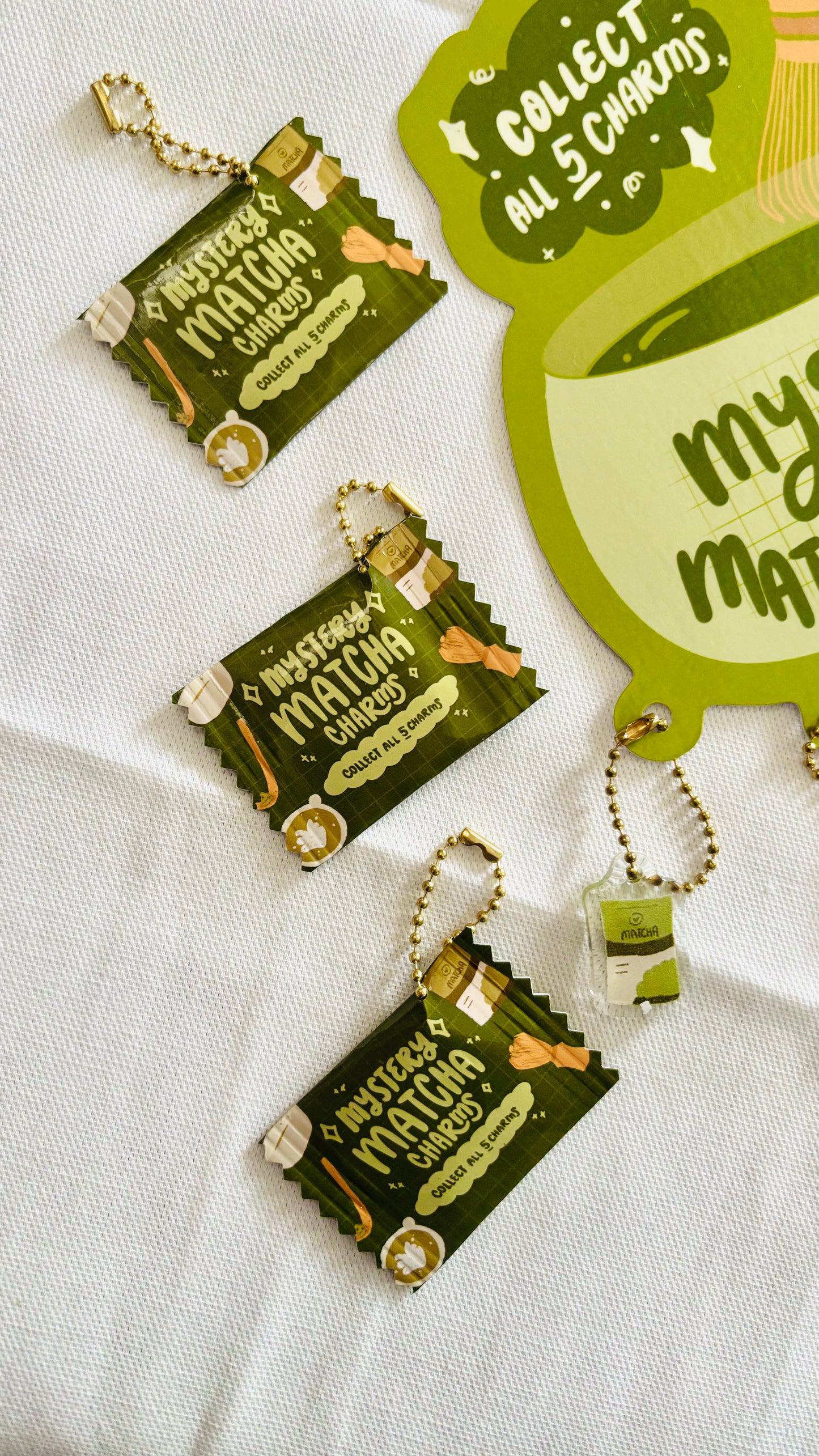 Mystery Matcha Charms