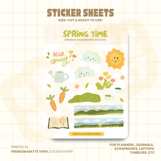 Spring - Sticker Sheet